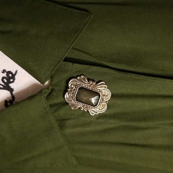 Vintage Koala International Clothing Company-Tunic Button Down Blouse - Picture 3 of 8